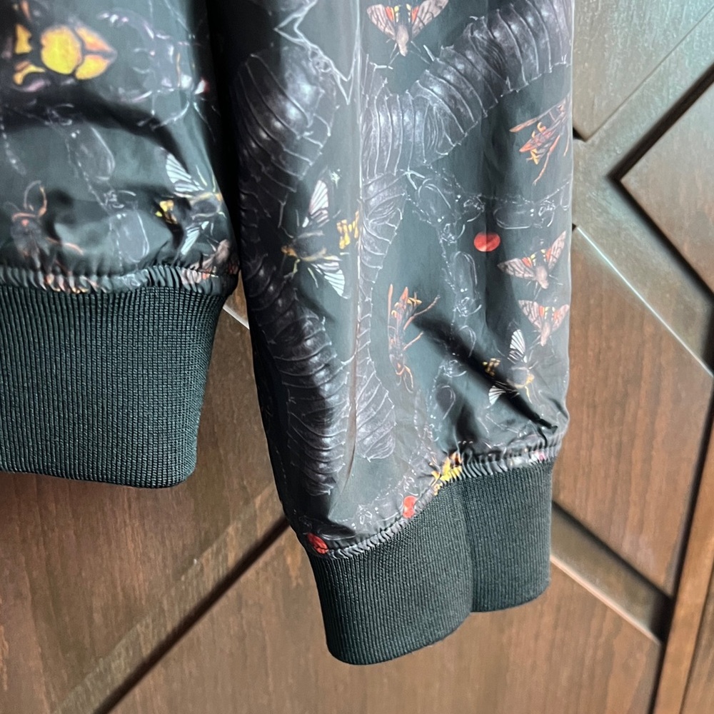 J. Lindeberg Black Patterned Lightweight Jacket G… - image 7